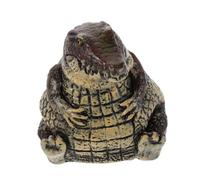 UPKOCH Outdoor Key Storage Box Alligator Shaped Hidden Safe for Garden Lawn Quick Setup Secure Anti-theft Decorative Resin Key Hider Enhancing Outdoor Decor