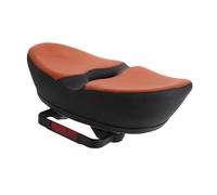 UPKOCH Oversized Noseless Bicycle Saddle Wide Bike Seat Cushion for Men Women Comfortable Ergonomic Foam Padding Compatible with Mountain Road Electric Bikes Easy Installation