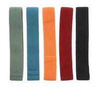 UPKOCH Pack of 5 Box Container for Elastic Replacement Bands School Home Belt Accessories Adjustable Nylon Seal Stretchy Stretchy Colourful Lunch Attachment Accessories Case Camping