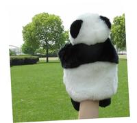 UPKOCH Panda Hand Puppet Plush for Role Play Storytelling Interactive Play Soft Safe Gift for Boys Party Favor