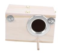 UPKOCH Parakeet Nesting Box Wood Bird House for Budgie Cockatiel Small Breeding Cage Insulated Nest Box for Lovebirds and Pet Birds Outdoors
