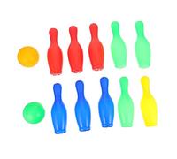 UPKOCH Parent Interactive Bowling Game Pins Balls Indoor Outdoor Sports for Birthday Gift Tabletop Family Fun Multiplayer Development