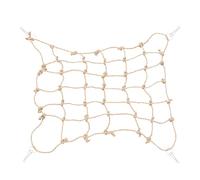 UPKOCH Parrot Climbing Net Toy for Bird Cage Natural Rope Material Parrot Hanging Net for Play Gym for Parakeet and Macaw