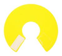 UPKOCH Parrot Collar Bird Neck Cone Anti-bite Protective Yellow Microfiber Leather Reusable Pet Bird Recovery Collar that Won't Irritate Skin and Does Not Interfere with Normal