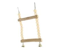 UPKOCH Parrot Solid Wood Swing for Bird Cage Wooden Bird Perch Wear-resistant Design for Parakeet and Parrot Standing Playtime Activity