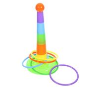 UPKOCH Parrot Toss Ring for Pet Birds Interactive Training Game Encouraging Exercise and Intelligence Development for Mental and Physical Health with Random Random Color