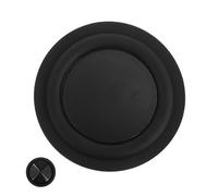 UPKOCH Passive Bass Diaphragm Plate 65 Degree Rubber Speaker Radiator | Car Speaker Membrane Replacement, Metal Support, Stable Performance, Black Finish, Wide Application Range