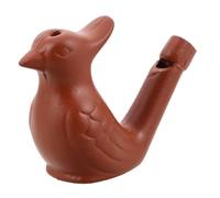 UPKOCH Peacock Shaped Water Bird Whistle Toy Made of Pottery Producing a Sound Easy to Use Decorative Item for Enhancing the Artistic Atmosphere of Room