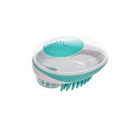 UPKOCH Pet Bathing Massage Brush with Shampoo Pouring and Bubble Creation for Dogs and Cats, Green Abs Material Suitable for Small to Medium Pets Grooming and Bathing