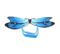 UPKOCH Pet Butterfly Costume Wings for Dogs and Cats Blue Felt Small for Dress-up Cosplay and Halloween Parties