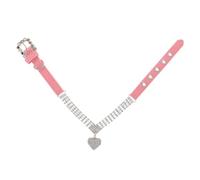 UPKOCH Pet Collars Adjustable Glitter Bling Dog Collar Cute Heart Pendant for Small Pets Jewelry Accessories for Home Use