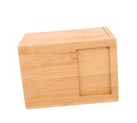 UPKOCH Pet Cremation Urn for Dog Lover Small Bamboo Cinerary Box Cat Ash Container Memorable Pet Cinerary Box for Home Sympathy