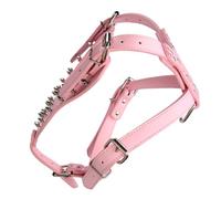 UPKOCH Pet Dog Harness Training Harness Metal Studs Round Head Large Dogs Pet Supplies