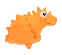 UPKOCH Pet Puppy Chewing Latex Squeaky Dinosaur Shaped Teething Plaything for Small Dogs Interactive Dog for Training Playing Reward Promotes Healthy Chewing Reduces Destructive Behavior