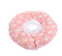 UPKOCH Pet Recovery Collar Soft Anti-scratch Neck Cone Silicone Xs Pink for Cats and Dogs Post-surgery Wound Protection Kitten Repair