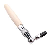 UPKOCH Piano Tuning Tool Piano Tuning Wrench Octagon Core Hammer Stainless Steel Solid Wood Handle Easy to Carry