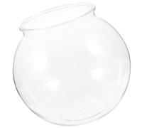 UPKOCH Plastic Fish Tank for Household Use, Globe Container with Environmental Protection Material and Easy to Clean Design, Hydroponics Plant Holder and Small Fish Aquarium