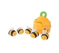 UPKOCH Plush Beehive Activity Toy for Babies - Montessori Soft Bee House with Stuffed Bees - Fine Motor Skill Development Sensory Toys for 12-18 Months