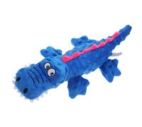 UPKOCH Plush Squeaky Crocodile Dog Durable Interactive Chew for Dogs Cute Cartoon Shape Pet Play for Biting and Teething Entertainment