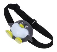 UPKOCH Portable Animal Headlamp Penguin Cartoon Lightweight Plastic LED Light for Outdoor Camping Hiking and Night Activities