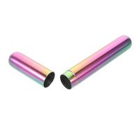 UPKOCH Portable Cigar Tube Stainless Steel Case Airtight Storage for Single Cigar Compact Travel Humidor for Go Smoking