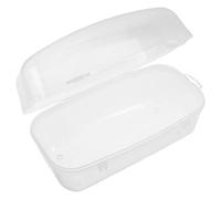 UPKOCH Portable Diving Case Clear Hard Plastic Storage Box for Goggles and Snorkeling Gear Lightweight Container with Soft Interior Lens for Scuba Swimming Snowboard and