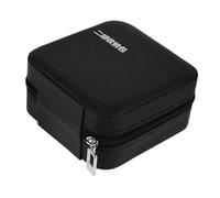 UPKOCH Portable Erhu Parts Case Black with Multiple Compartments for Convenient Storage of Chinese Instrument Accessories Travel Organizer Bag with Cloth and Plastic Material
