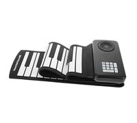 UPKOCH Portable Foldable Silicone Keys Roll up Piano with Speaker Hand Rolled Electronic Keyboard for Beginners and Travel Musicians Compact Design for Easy Storage and Transport