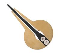 UPKOCH Portable Mongolian Jaw Harp Metal Mouth Harp Instrument with Unique Throat Singing Tone Circular Design Folk Music Tool for Beginners and Ethnic Music Enthusiasts