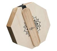 UPKOCH Portable Octagonal Wooden Cajon Drum Lightweight Hand Percussion Instrument for Adults and Beginners Versatile Travel Acoustic Sound Box Suitable for Practice and Performance