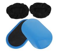 UPKOCH Portable Oval Exercise Sliders for Core and Muscle Strength Training Versatile Fitness Equipment for Home and Gym Workouts Compact Sliding Discs for High Intensity Aerobic