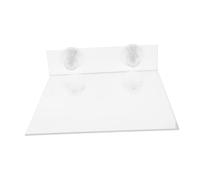 UPKOCH Portable Parrot Perch Stand with Suction Cup Flat Platform for Small Birds Like Conure Budgie Cockatiel Versatile Bird Resting Shelf for Windows Showers and Walls