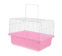 UPKOCH Portable Small Bird Carrier Cage Versatile Travel Carrier for Parakeets Lovebirds Small Animals Durable Material with Observation Window Easy to Clean Comfortable Habitat