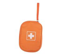 UPKOCH Portable Small Medical Storage Bag with Clear Compartments for Fast Access Lightweight Travel Pill Organizer for Home Car Office Compact Emergency Medicine Pouch for Women and Men