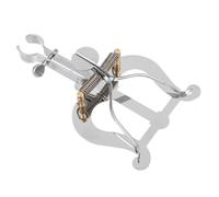 UPKOCH Portable Trumpet Lyre Music Clip Lightweight Clamp Holder for Marching Band Compatible with French Horns Weather Resistant Design for Outdoor Performances