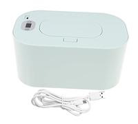 UPKOCH Portable USB Baby Wipe Warmer Lid Green Compact Wet Tissue Heater for Car and Home for Newborns and Sensitive Skin