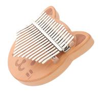 UPKOCH Portable Wooden Key Thumb Piano Finger Piano Instrument for Beginners Compact Kalimba Rich Sound Variety Adorable Design for Music and Boys and Girls