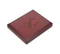 UPKOCH Portable Wooden Reed Case for Alto Tenor Soprano Saxophone and Clarinet Double-sided Storage Holds Up to Reeds Scratch-resistant Design for Musician Travel and Practice