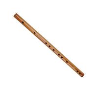 UPKOCH Practical Easy Blow and Fine Opening Small Flute Key E Wooden Musical Instrument with Intonation Includes Storage Bag, Brown Plastic Material, for Beginners and Traditional Music