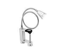 UPKOCH Practical Outdoor LED Barbecue Lamp Flexible Stylish Bbq Light Aluminium Alloy Construction Lightweight Portable for Camping Picnics and Travel Battery Not Included