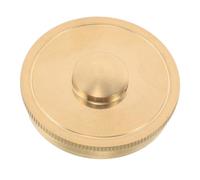 UPKOCH Precision French Horn Bottom Valve Cover Metal Replacement Part for Brass Instrument Repair Restoration Accessory for Musicians Schools and Maintenance Use