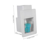 UPKOCH Pretend Play Ice Maker Realistic Household Appliance with Faux Ice Cubes for Dollhouse Kitchen Decoration Interactive Quiet Simulation for Family Fun and Play