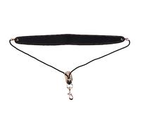 UPKOCH Professional Adjustable Saxophone Neck Strap with Durable Metal Snap Hook PU Material for Tenor Alto Soprano Saxophone Players Comfortable Pressure Relief Harness for Beginners and