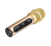UPKOCH Professional Handheld Singing Microphone with Echo Sound Mode and Broader Range, Aluminium Alloy and Plastic Material, 400 Mah Battery Capacity, Suitable for Party