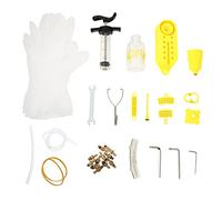 UPKOCH Professional Hydraulic Disc Brake Bleed Kit Tool for Mountain Bikes Durable Metal Connectors Easy Brake Fluid Change Compatible with Various Models