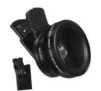 UPKOCH Professional Mobile Camera Lens Set Ultra Wide-angle and Macro Lens with Portable Clip for Travel Photography