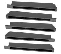 UPKOCH Professional Piano Black Keytops 5pcs Glossy Replacement Keys for Keyboard Repair Musical Instrument Accessories for Pianists