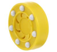 UPKOCH Professional Roller Hockey Puck for Training and Competition Shockproof Core with Smooth Surface High Impact Stability for Accurate Shots Suitable for Adults and Street Play