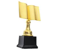 UPKOCH Reading Competition Trophy Plastic Award for Students Compact Reading Match Prize and Achievement