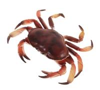UPKOCH Realistic Plastic Crab Model for Educational Play Vivid Simulation Animal Figurine with Bright Colors Under Decor for Learning and Imaginative Development
